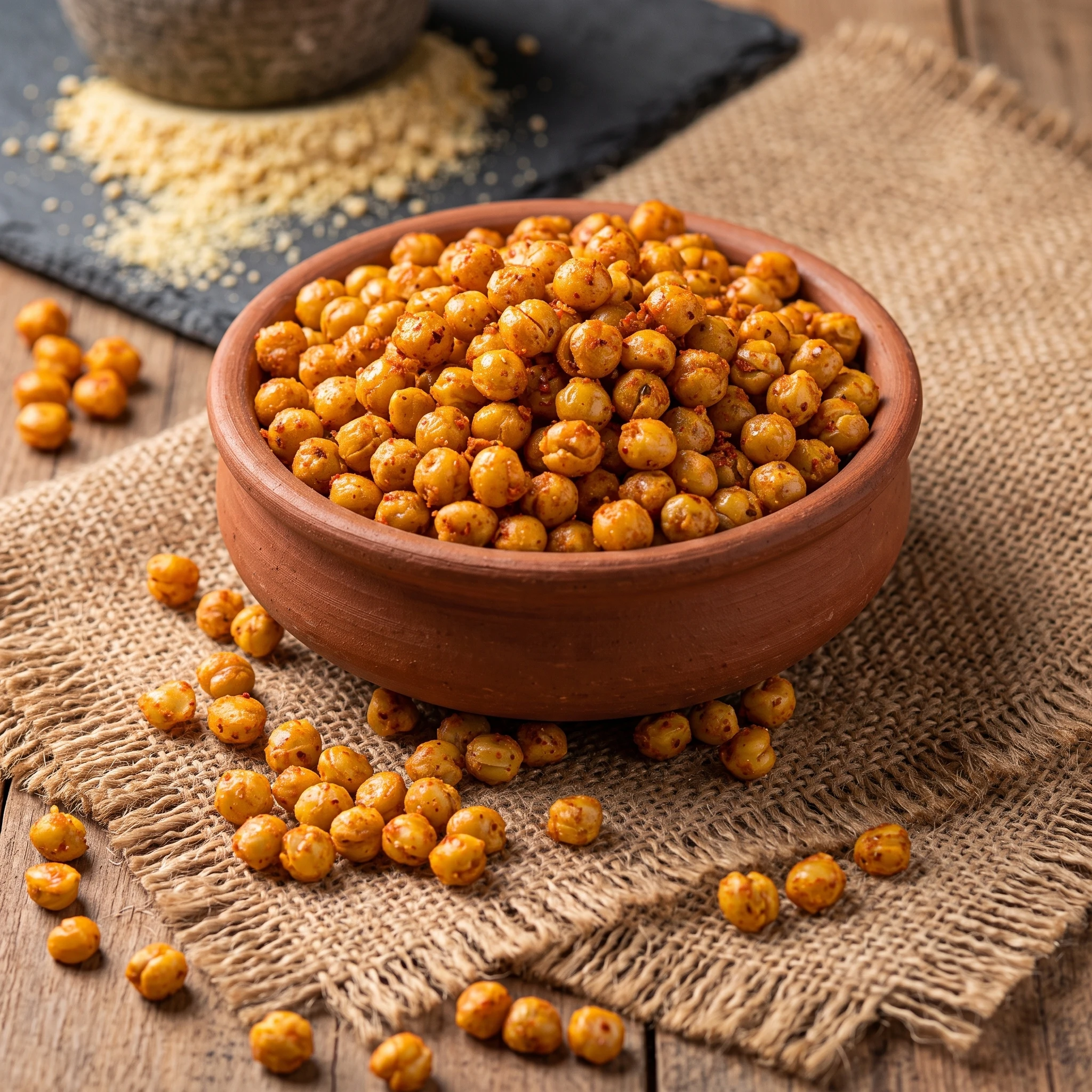 Crispy Fried Peas | মটর ভাজা